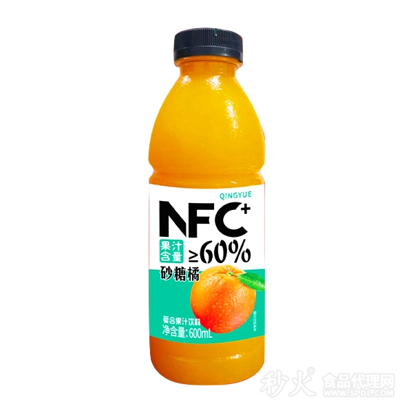 轻悦NFC砂糖橘复合果汁饮料600ml