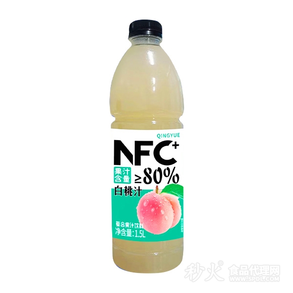 轻悦NFC白桃汁复合果汁饮料1.5L