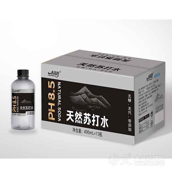 春尚好天然苏打水400ml×15瓶