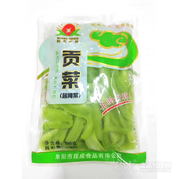 现成食品贡菜酱腌菜280g