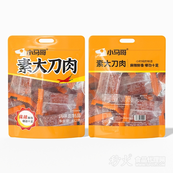 小马哥素大刀肉麻辣鲜香432g