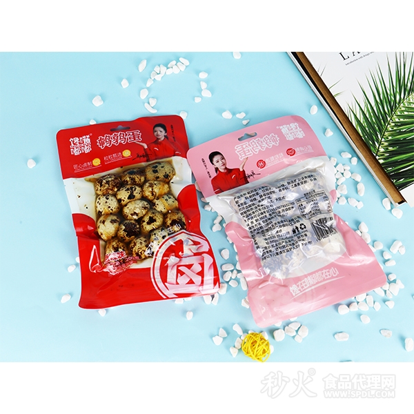 馋嘴嘟嘟鹌鹑蛋香辣味200g