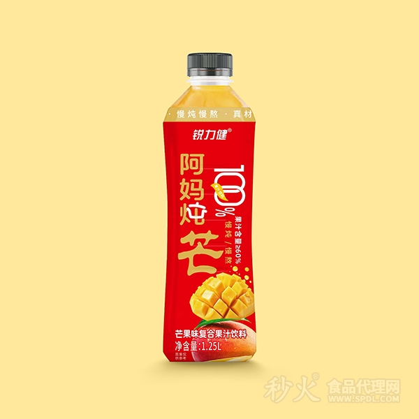 锐力健阿妈炖芒复合果汁饮料1.25L