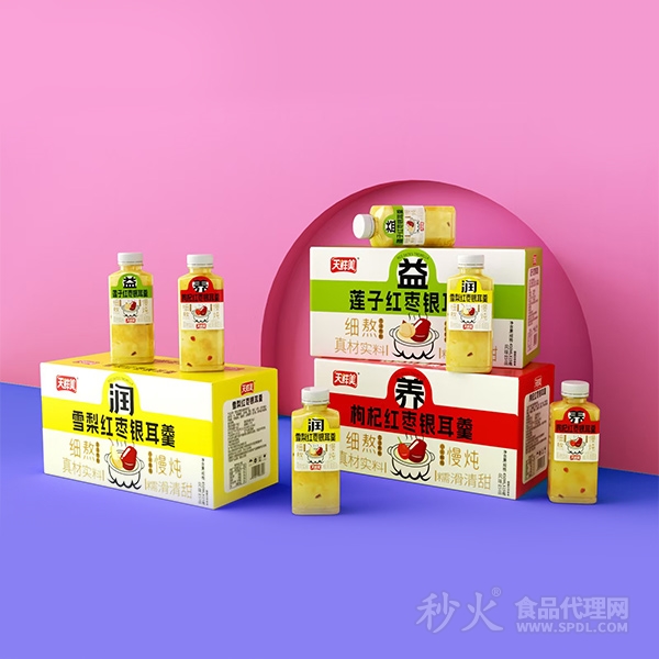 天鲜美红枣银耳羹450mlx15瓶