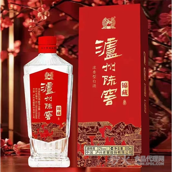 泸州陈窖锦藏52度500ml