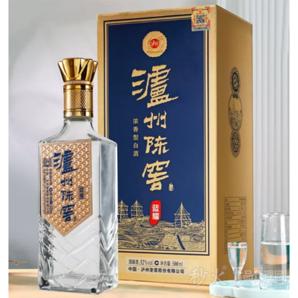 泸州陈窖蓝耀52度500ml