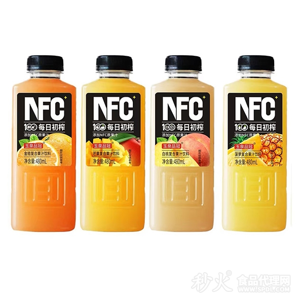 NFC每日初榨复合果汁饮料480ml组合