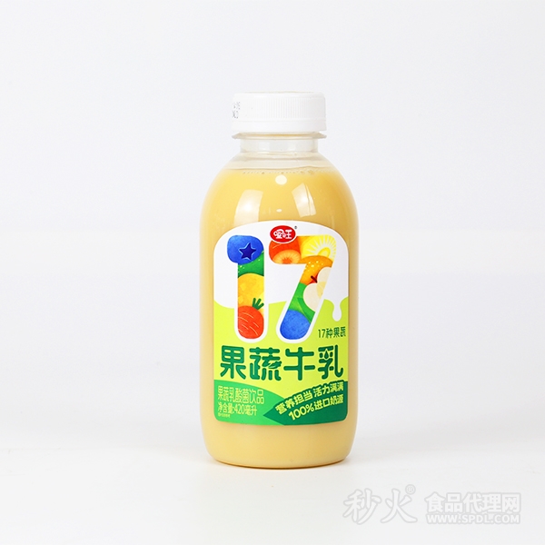 喔旺果蔬牛乳果蔬乳酸菌饮品420ml