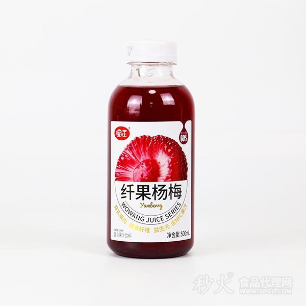 喔旺纤果杨梅复合果汁饮料500ml