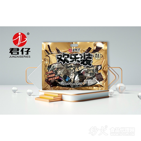 君仔欢乐装黑金大礼包400g