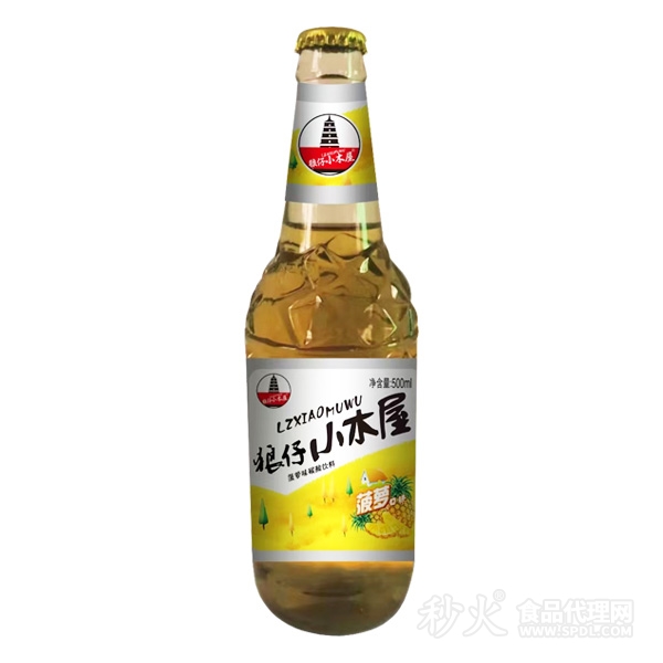 狼仔小木屋菠萝啤500ml