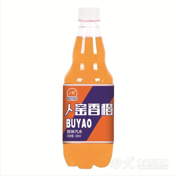 卜窑香橙汽水508ml