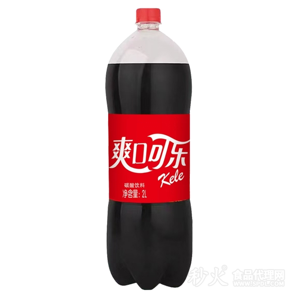 爽口可乐汽水2L