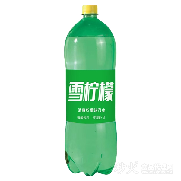 雪柠檬汽水2L