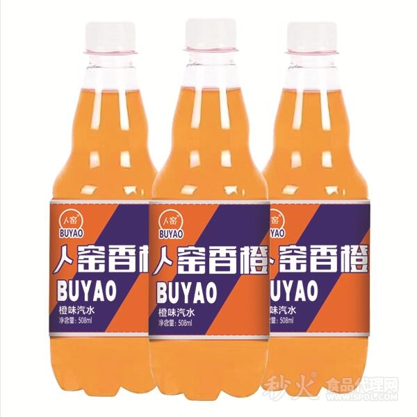 卜窑香橙汽水508ml