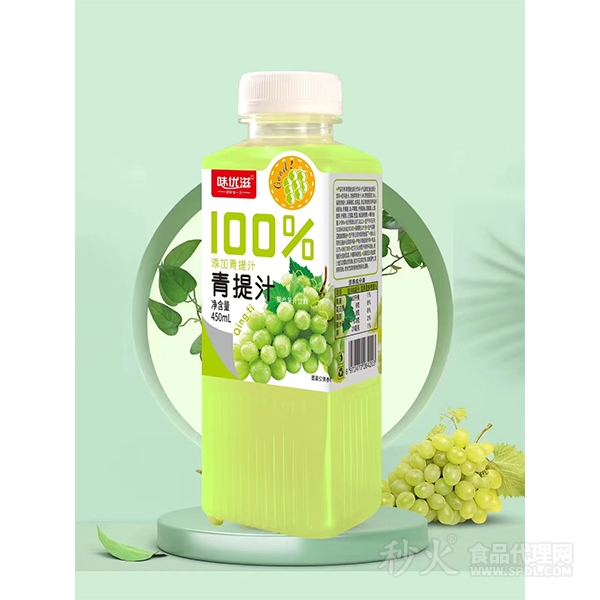 味优滋青提汁450ml