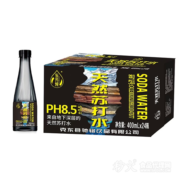 东芳纯天然苏打水400ml×24瓶