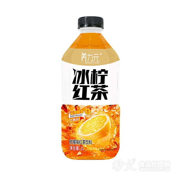 养力元柠檬味红茶饮料1L