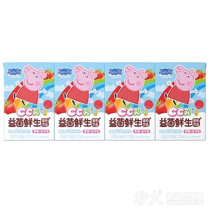 小猪佩奇CC乳益菌鲜生酸奶饮品125ml