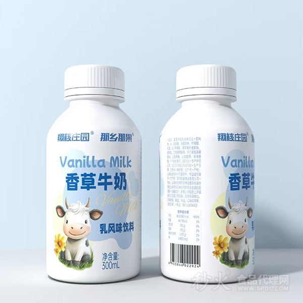 翔核庄园那山那果香草牛奶乳风味饮料300ml