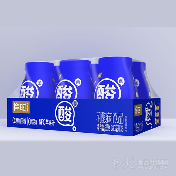 岸时酸菌乳酸菌饮品180mlx6