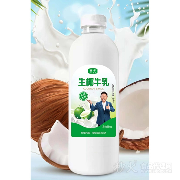 宣牛生椰牛乳1L