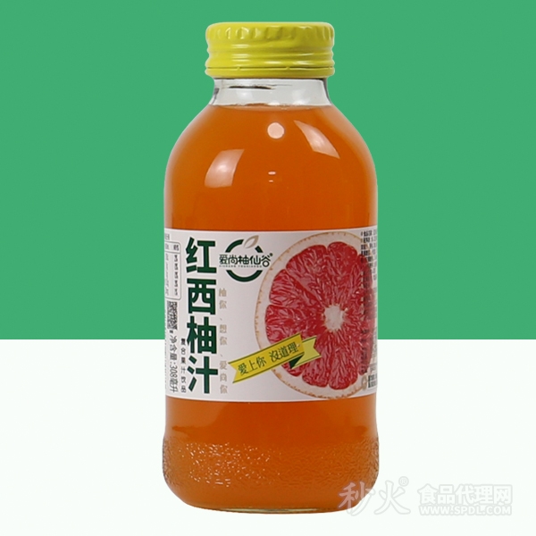 爱尚柚仙谷红西柚汁308ml