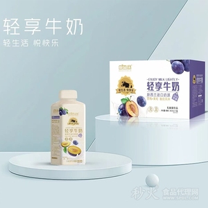 檬品乐轻享牛奶西梅+果粒乳酸菌饮品360mlx15瓶