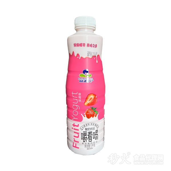 益正元果粒酸奶饮品草莓味1kg