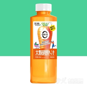 芝音大颗胡萝卜汁果蔬饮料500ml