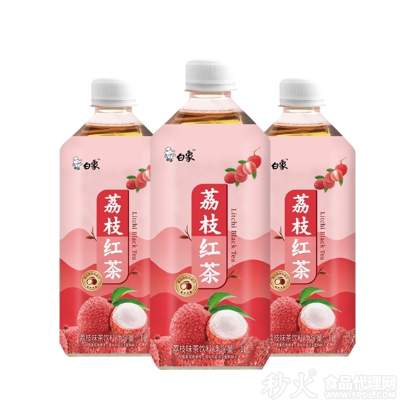 白象荔枝红茶饮料1L