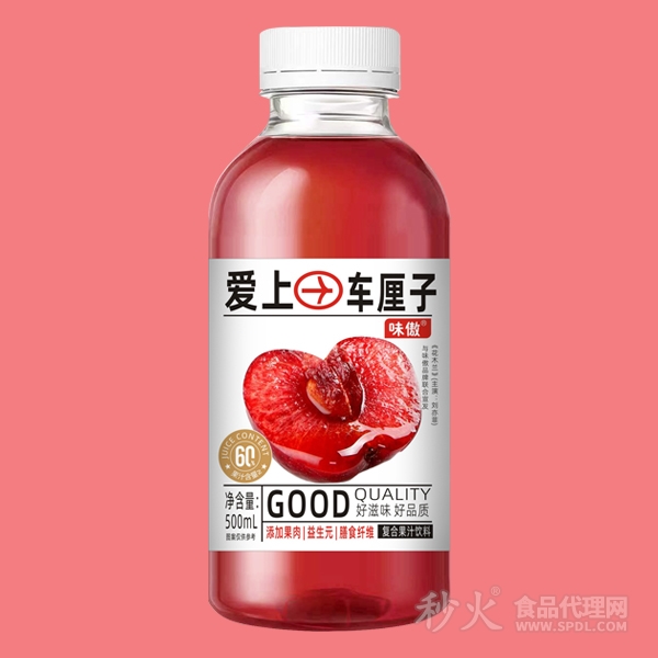 味傲车厘子果汁饮品500ml