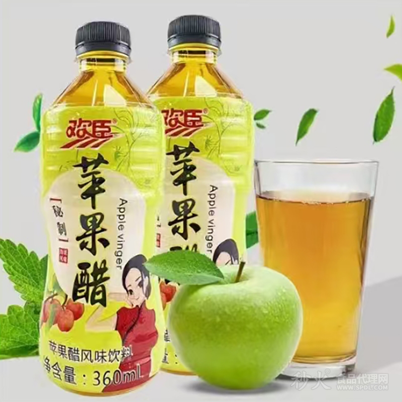 欢臣苹果醋360ml