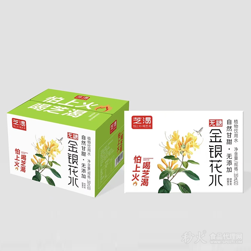 芝渴金银花水350mlx20瓶