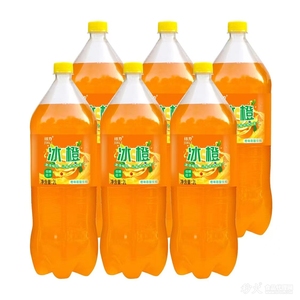 结力冰橙汽水饮品2L