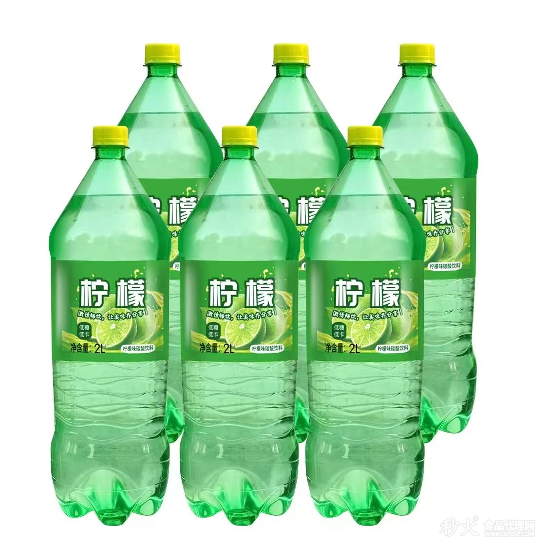 结力柠檬汽水饮品2L