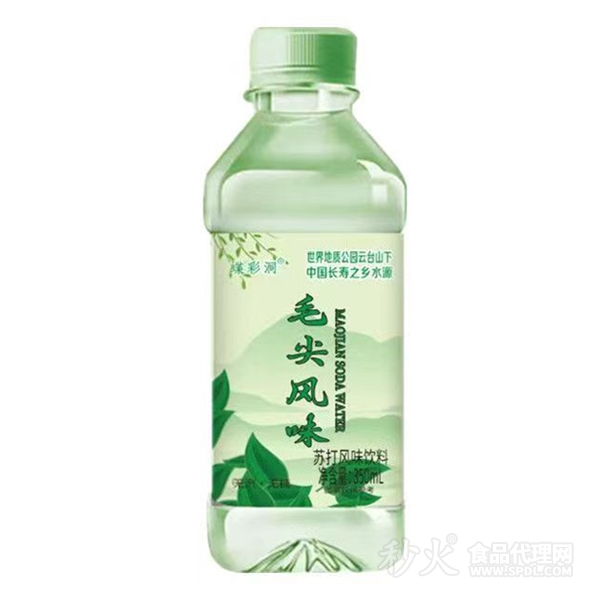 蝶彩洞毛尖苏打水饮品350ml