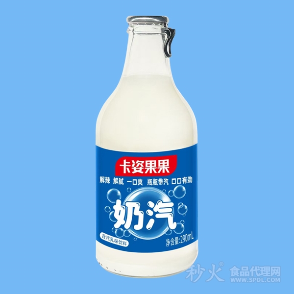 卡姿果果奶汽饮品290ml