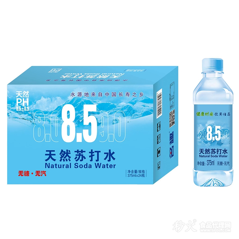 天然苏打水375mlx24瓶