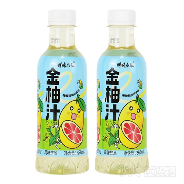 明味小肚金柚汁饮品360ml