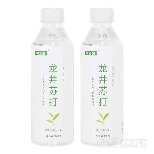 明之言龙井苏打水385ml