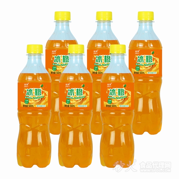 结力冰橙500ml