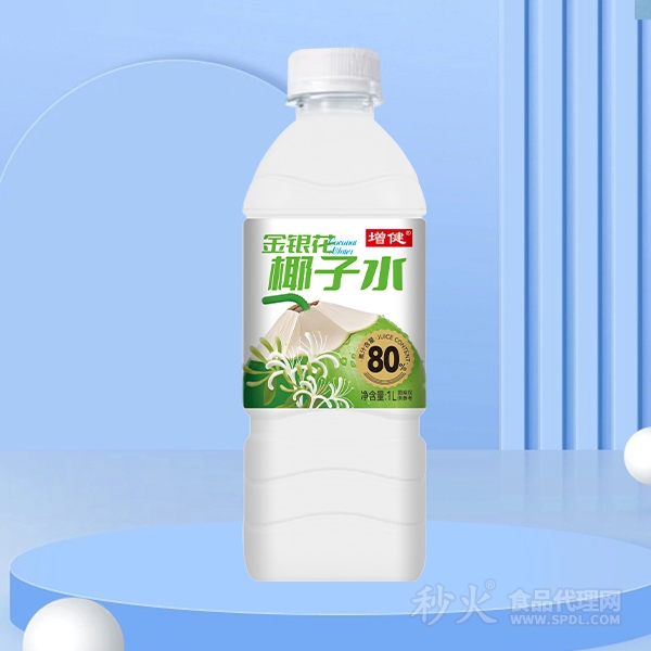 增健金银花椰子水1L