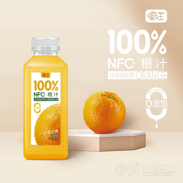 喔旺NFC橙汁370ml