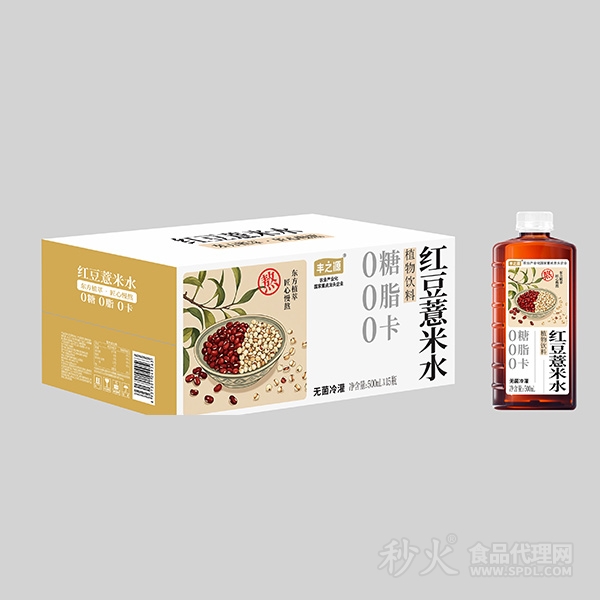 丰之源红豆薏米水500ml×15瓶