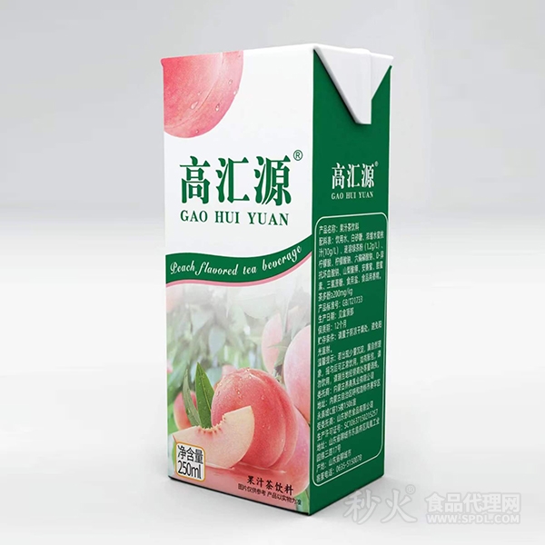 高汇源果汁茶饮料250ml