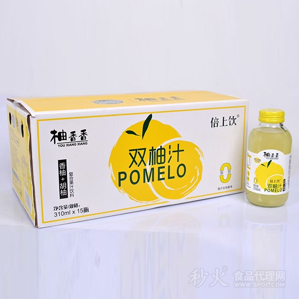 柚香香倍上饮双柚汁310mlx15瓶