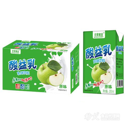 巴果蜜语酸益乳原味250ml