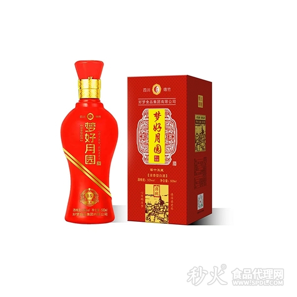 梦好月圆酒52度500ml