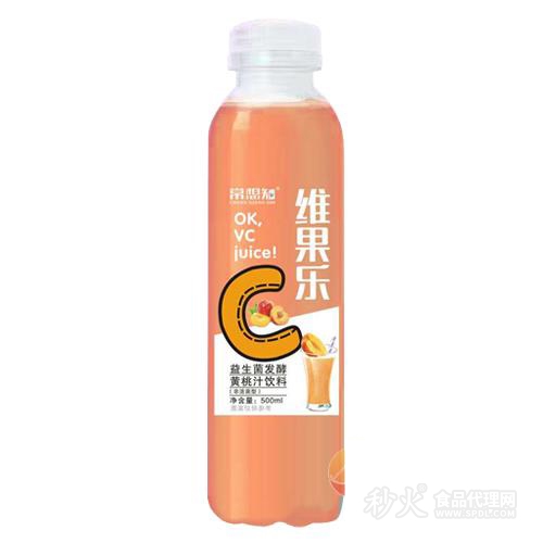 常想知维果乐益生菌发酵黄桃汁500ml